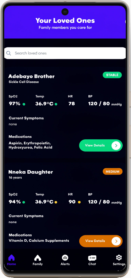 CellGuard Caregiver App